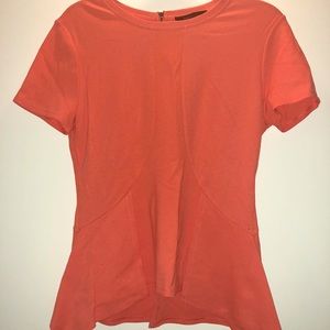 BCBGMaxazria Coral Perplum Top